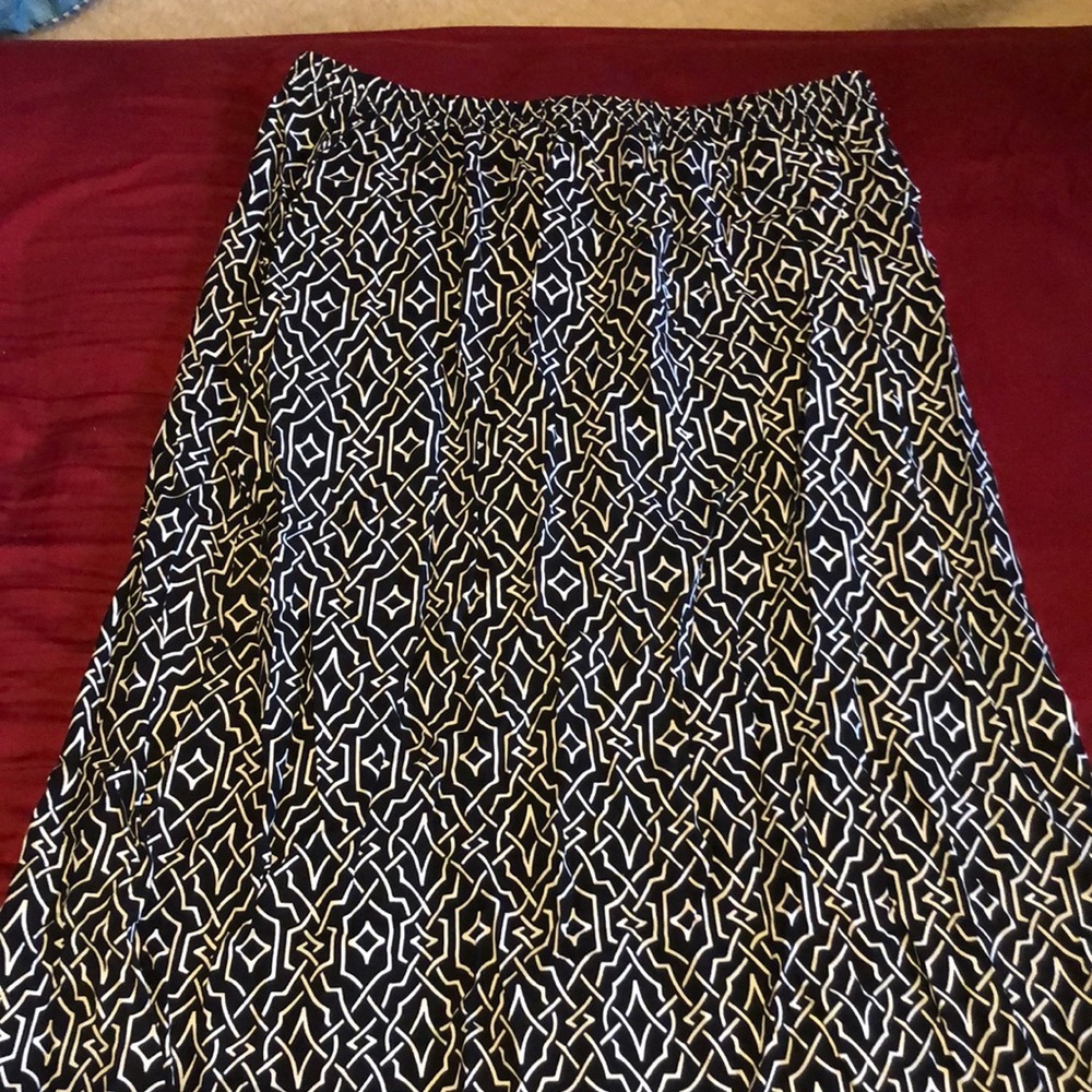 Blair elastic waist skirt